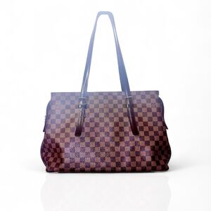 LOUIS VUITTON Chelsea Damier Ebene Shoulder Bag (Pre-owned & Authentic)